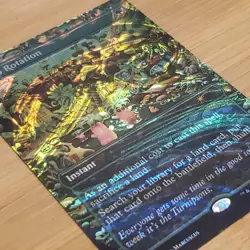1x Crop Rotation, Halo Foil - 0030, Secret Lair Countdown, Magic MTG NM 001 - Image 2