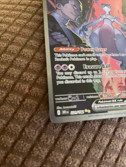 Team Rocket's Mewtwo EX 231/182 Sv10: Destined Rivals SIR - Near Mint Pokemon - Image 4