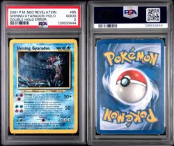 ✨DOUBLE HOLO ERROR✨ W/🌀SWIRL🌀Pokemon TCG Shining Gyarados Neo Revelation 65/64 - Image 3