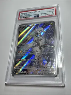 Pokemon N's Reshiram 167/159 Journey Together Stamped Box Topper PSA 10 GEM MINT - Image 5
