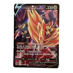 Zamazenta V TG22/TG30 Ultra Rare SWSH10: Astral Radiance Trainer Gallery Pokemon - Image 1