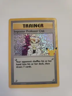 Pokemon TCG Imposter Professor Oak Celebrations: Classic Collection 73/102 Holo - Image 1