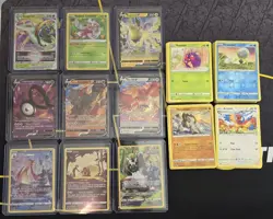 Pokemon TCG Silver Tempest Near Complete Master Base Set - 156 W/Vault x Binder! - Image 1