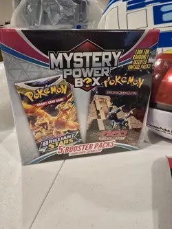 Pokemon TCG Sealed Lot Mystery Power Box Poke Ball Tins Paldean Fates - Image 5