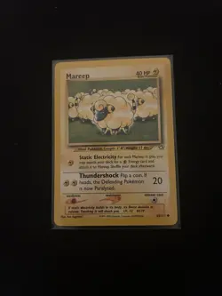 1st Edition Mareep 65/111 Pokemon TCG Neo Genesis WOTC 2000 - Image 1