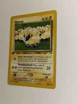 Pokemon TCG Mareep Neo Genesis 65 Regular 1st Edition Common - Image 4
