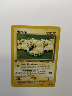 Pokemon TCG Mareep Neo Genesis 65 Regular 1st Edition Common - Image 5