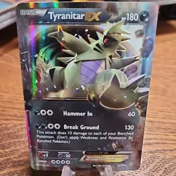 Tyranitar EX 42/98 XY-Ancient Origins Holo 2015 Pokemon TCG LP - Image 1