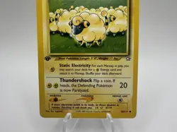 Mareep 65/111 1st Edition Neo Genesis Common Regular Finish Pokemon TCG LP - Image 4