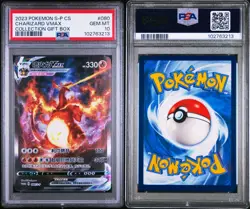 PSA 10 GEM MINT Chinese Charizard VMAX 080/S-P Sword & Shield Holo Promo Pokemon - Image 3