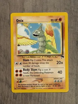 Pokemon TCG Onix 03/18 Southern Islands Promo - Image 1