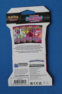 POKEMON SWORD & SHIELD FUSION STRIKE 3 BOOSTER PACKS SEALED - Image 5