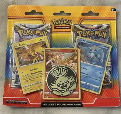 Pokemon Silver Tempest & Astral Radiance Blister Packs w/3 Legendary Bird Promos - Image 1
