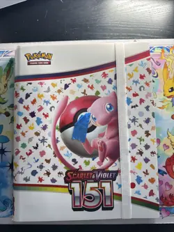 Pokemon 151 75.94% Complete Master Set Starter+ promos + Holo Energy In BinderB - Image 1
