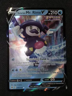 Galarian Mr. Rime V 049/189 Ultra Rare Astral Radiance NM Pokemon TCG - Image 1