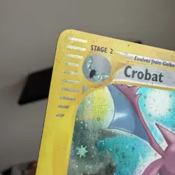 Pokemon Crobat Skyridge Crystal Holo Rare - Image 3