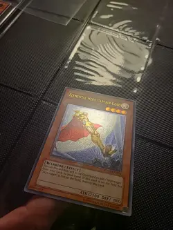 Elemental Hero Captain Gold FOTB-EN014 Ultimate Rare Yu-Gi-Oh TCG - Image 2