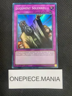 Carte Yu-Gi-Oh! Jugement Solennel RA02-FR075 1st - Image 1
