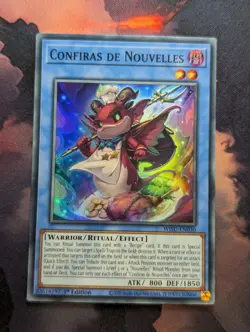 Confiras De Nouvelles - Super Rare 1st Edition WISU-EN030 - NM - YuGiOh - Image 1