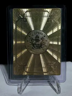 Nami - One Piece - Gold Metal Card - PG - Image 2