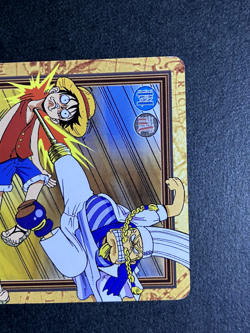 Zeff Luffy ONE PIECE Carddass Hyper Battle TCG Japanese Anime Bandai 2000 C126 A - Image 2