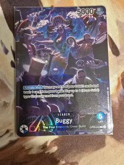 One Piece TCG - Buggy - OP09-042 English Ver. 2nd Anniversary Set - Leader Promo - Image 1