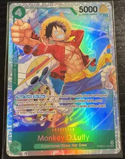Monkey.D.Luffy - PRB02-005 Premium Booster -The Best- Vol. 2 Foil SR English NM+ - Image 1
