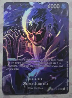 Zoro-Juurou (SP) ST18-004 Legacy of the Master Foil - Image 1