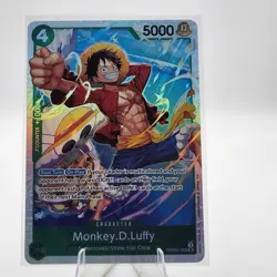 Monkey.D.Luffy PRB02-005 - One Piece TCG - SR Foil Near-Mint English - Image 1