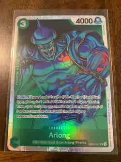 Arlong EB02-011 One Piece Card - EB-02 Anime 25th Collection SR - Image 1