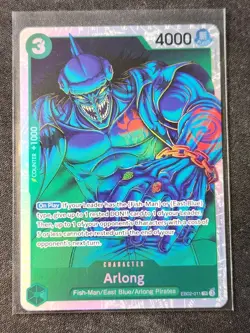 ARLONG 2025 ANIME 25th COLLECTION ONE-PIECE Card Game #EB02-011 SR Mint - Image 1