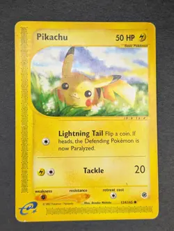 Lot Of 3 Pokemon Cards - Expedition Base Set Pikachu Non Holo - Image 5