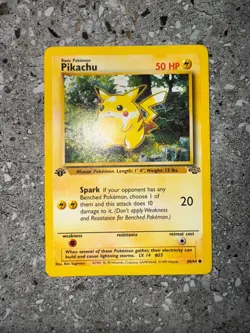 Pokemon TCG Cards 1st Edition Pikachu 60/64 Jungle EXC - Image 3