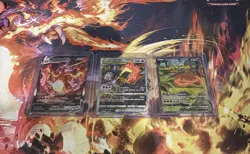 Charizard V, VMAX, & VSTAR Promo Cards from Charizard Sword and Shield UPC Box - Image 1