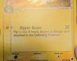 Pokemon TCG Pupitar Delta Species EX Dragon Frontiers Card 59/101 Holo Stamped - Image 2
