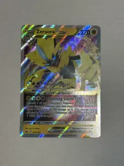 Pokemon TCG Zeraora VSTAR 055/159 2023 Crown Zenith Ultra Rare Card - NM - Image 1