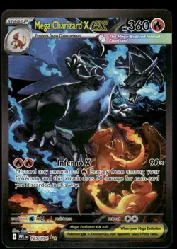 Pokemon Cards Mega Charizard X ex 125/094 Phantasmal Flames NM *1 - Image 1