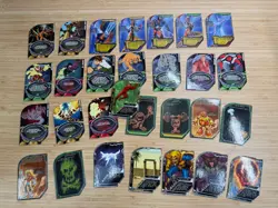 Hyperscan 29 Card Lot | Ben 10 / X-Men / IWL / Marvel Heroes / CARDS ONLY - Image 1