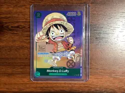Monkey D Luffy P-037 1st Anniversary Tournament Promo One Piece Card English - Image 1