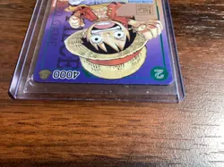 Monkey D Luffy P-037 1st Anniversary Tournament Promo One Piece Card English - Image 4