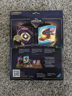 Disney Lorcana TCG: STITCH Lorebook Card Portfolio Binder (4 Pocket) - Image 2