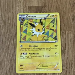 Jolteon BW91 Holo 2013 Black Star Promos Black & White Pokemon Card - Image 1