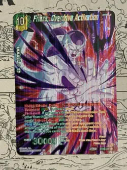 Frieza Overdrive Activation BT24-133 SPR Alt Art Dragon Ball Super Masters Card - Image 1