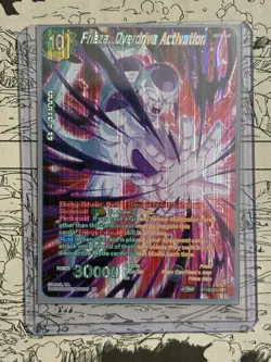 Frieza Overdrive Activation BT24-133 SPR Alt Art Dragon Ball Super Masters Card - Image 2