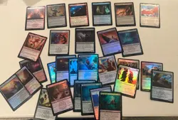 MTG Magic The Gathering Avatar Lot Uncommon Common Foil 29 Cards - Image 1