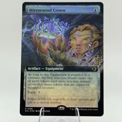 MTG Lorwyn Eclipsed - Mirrormind Crown (Extended Art) [FOIL] - ECL - NM - Image 1