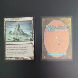 Vault of Whispers Mirrodin 286/306 MTG Light Play Or Better Artifact Land Magic - Image 1