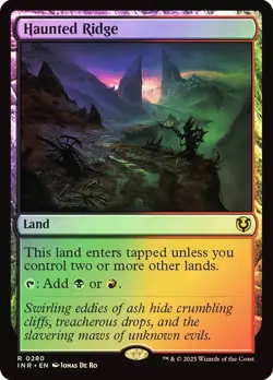 Haunted Ridge Foil Innistrad Remastered NM MTG - Image 1