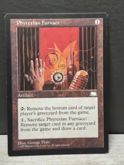 Phyrexian Furnace Weatherlight Magic The Gathering MTG NM - Image 1