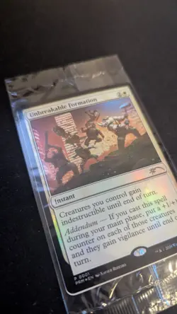 Unbreakable Formation Magic The Gathering (MTG) NYCC 2025 TNMT Promo - Sealed - Image 2